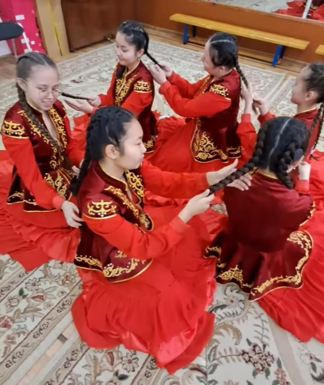 Челледж "Бұрымды қыз"